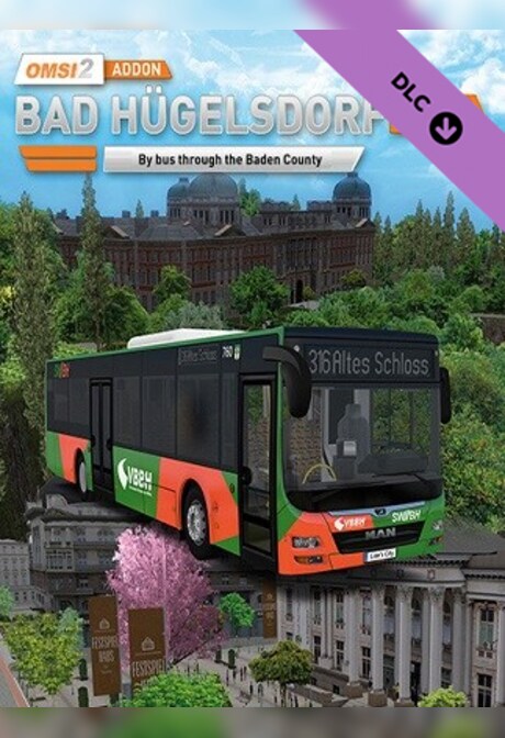 OMSI 2 Add-on Bad Hügelsdorf 2020 (PC) - Steam Gift - EUROPE