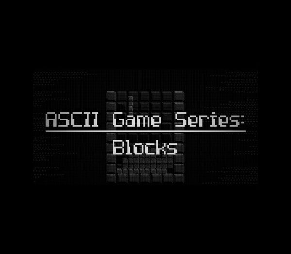 ASCII Game Series: Blocks