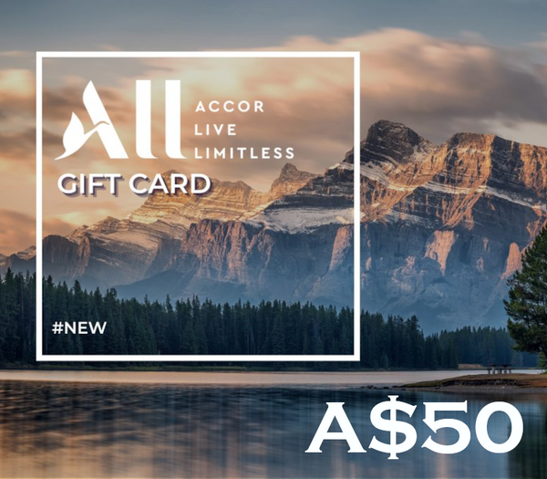 Accor Hotels A$50 Gift Card AU