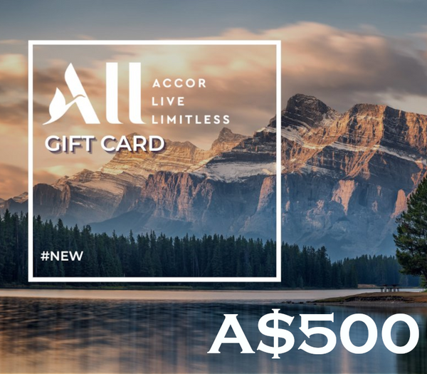 Accor Hotels A$500 Gift Card AU