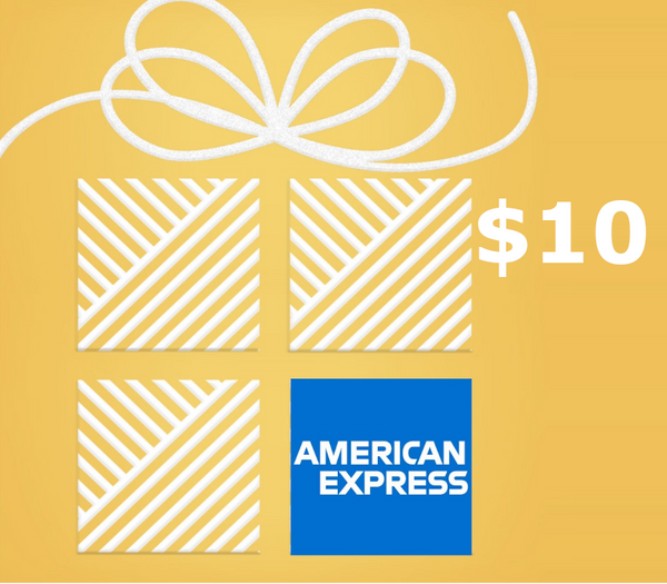 American Express $10 US Gift Card (6 Month Expiration)