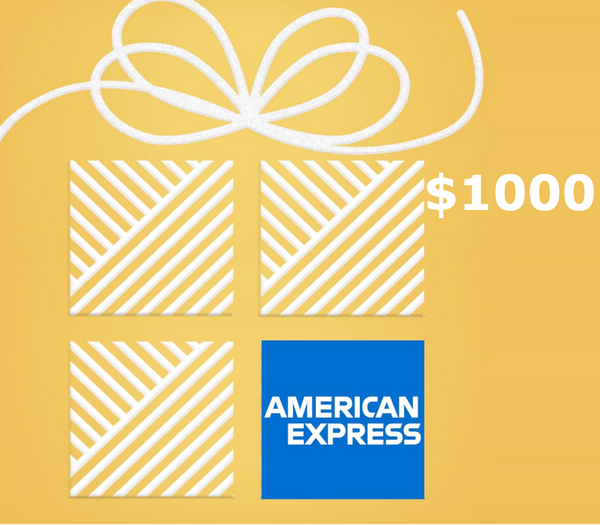 American Express $1000 Gift Card