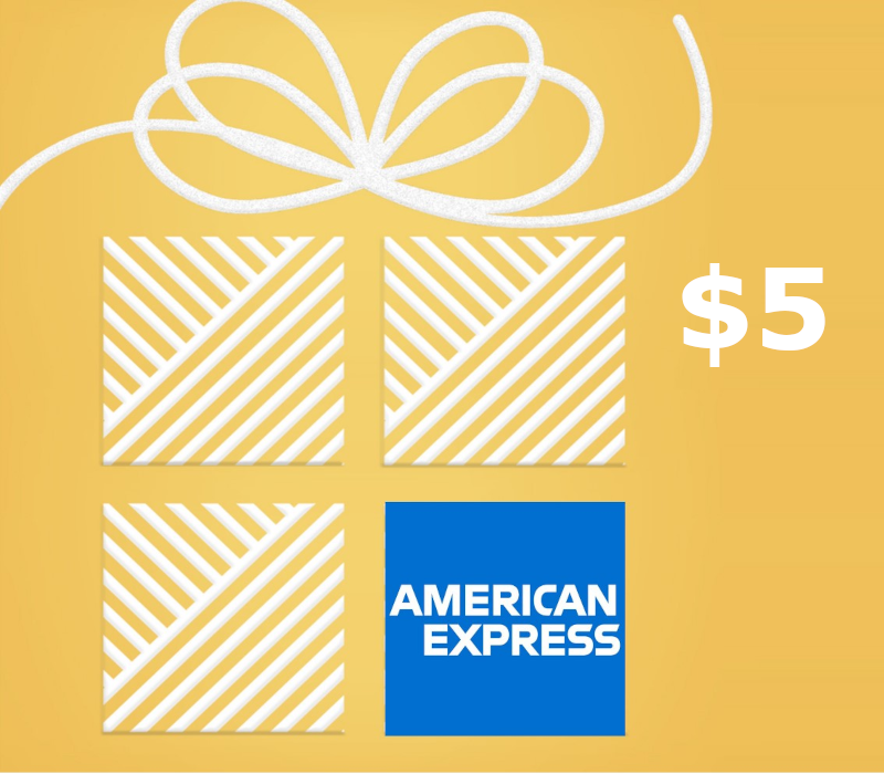 American Express $5 US Gift Card (6 Month Expiration)