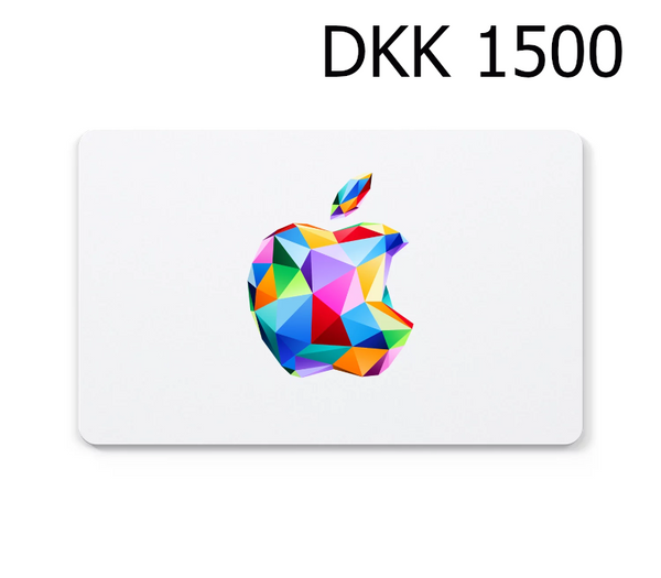 Apple 1500 DKK Gift Card DK