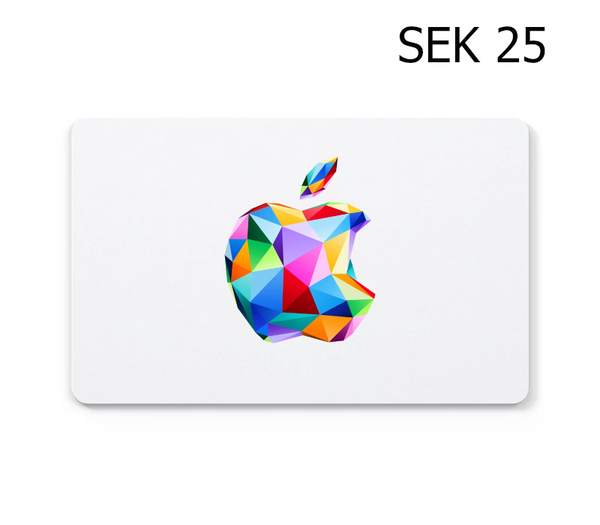 Apple 25 SEK Gift Card SE