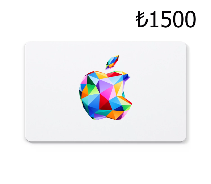 Apple ₺1500 Gift Card TR