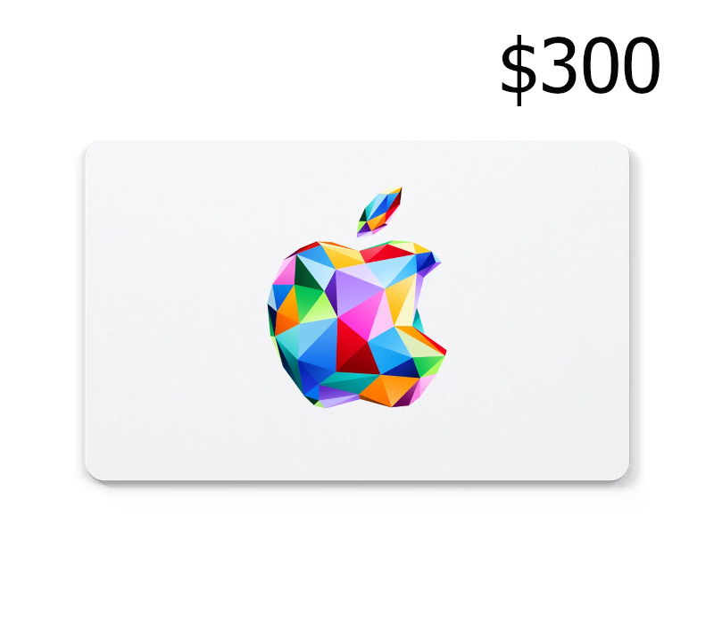 Apple USD 300 Gift Card