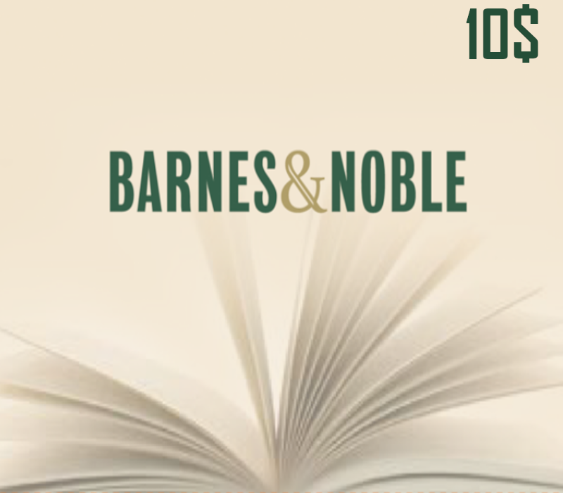 Barnes and Noble $10 Gift Card