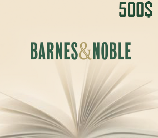 Barnes and Noble $500 Gift Card