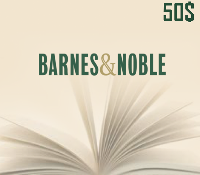 Barnes and Noble $50 Gift Card