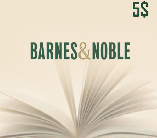 Barnes and Noble $5 Gift Card