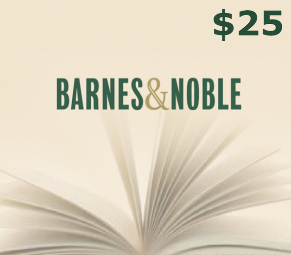 Barnes and Noble $25 Gift Card