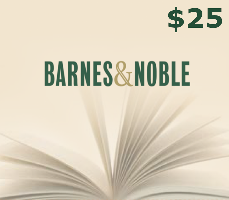 Barnes and Noble $25 Gift Card