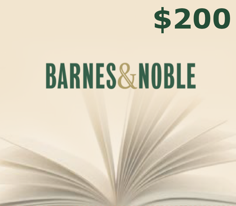 Barnes and Noble $200 Gift Card