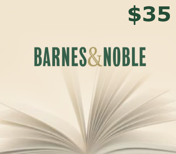 Barnes and Noble $35 Gift Card