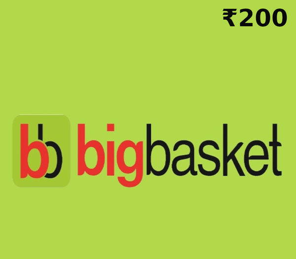 BigBasket INR 200 Gift Card IN