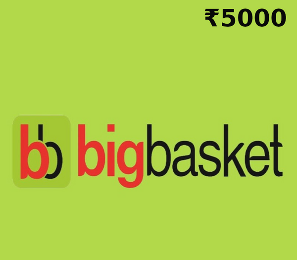 BigBasket INR 5000 Gift Card IN