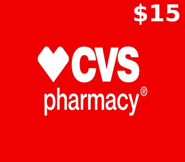 CVS Pharmacy $15 Gift Card