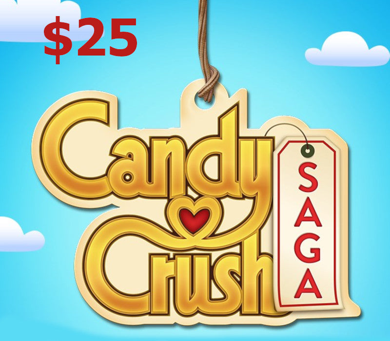 Candy Crush $25 Gift Card