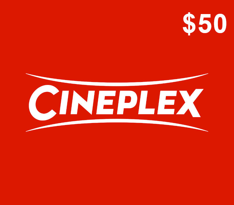 Cineplex $50 Gift Card CA