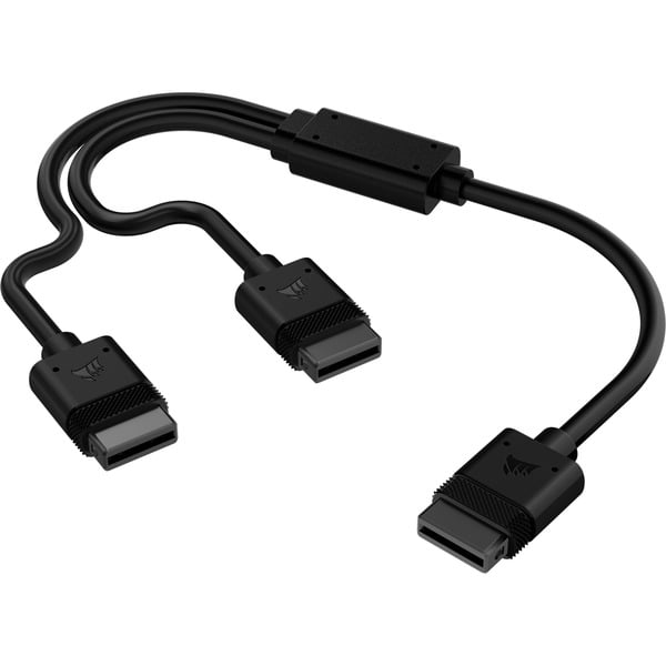 (€ 21,00 / 1 m) Corsair iCUE LINK Y-câble, 600mm, gerade - Corsair - vue 3