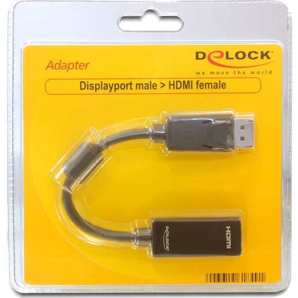 DeLOCK Adapter DP-Stecker auf HDMI-Buchse - DeLOCK - vue 2