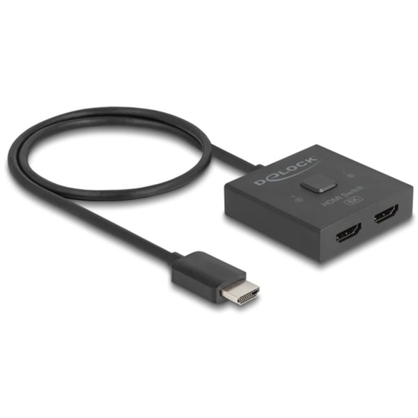 DeLOCK HDMI Switch 2 > 1 bidirektional 8K - DeLOCK - vue 2