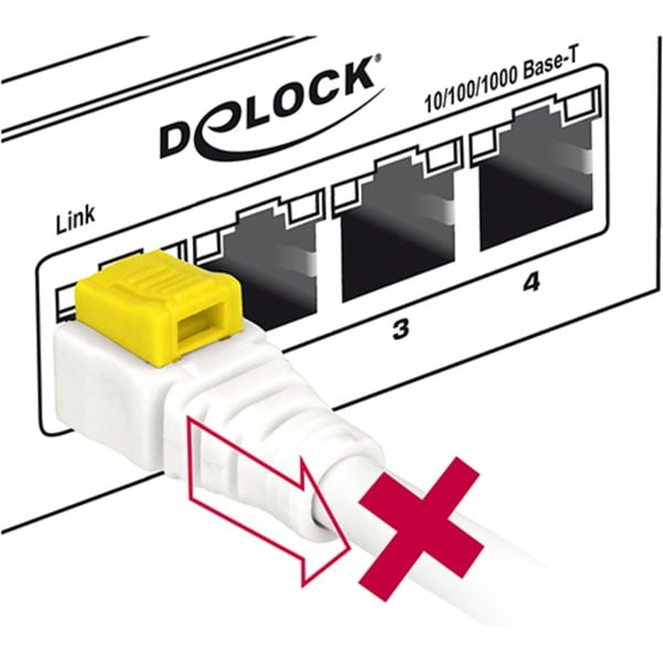 DeLOCK RJ45 Secure Cat. 6A, câble - DeLOCK - vue 4