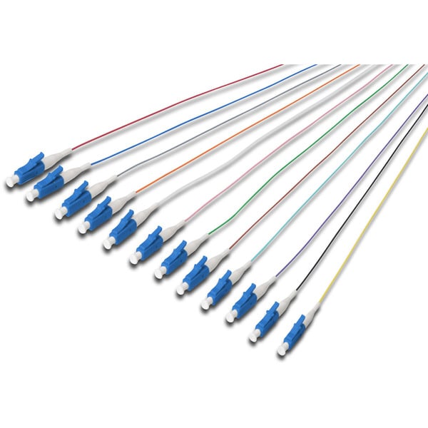 Digitus LWL Patchkabel, Duplex, LC > SC Stecker, Singlemode OS2 - Digitus - vue 5
