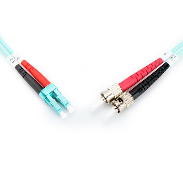 Digitus LWL Patchkabel, Duplex, LC > ST Stecker, Multimode OM3 - Digitus - vue 4