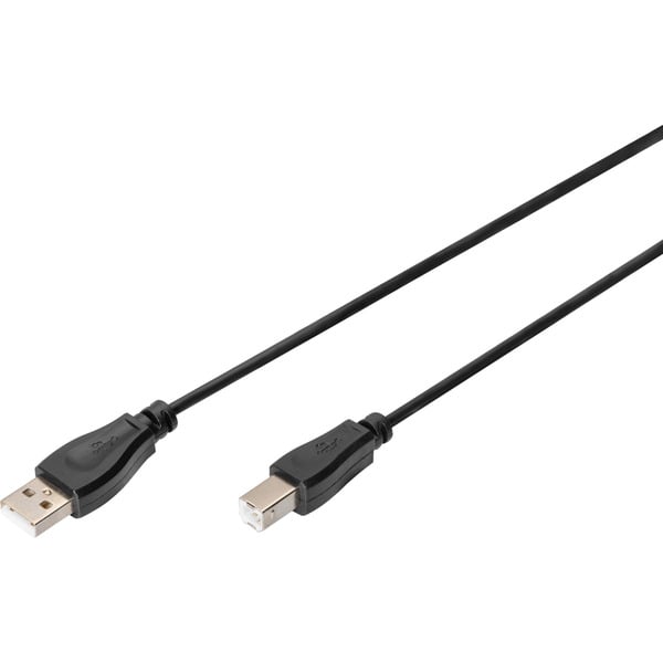 (€ 0,64 / 1 m) Digitus USB 2.0 Anschlusskabel USB-A (Stecker) > USB-B (Stecker) - Digitus