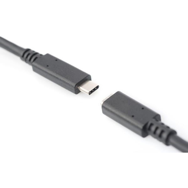 (€ 5,03 / 1 m) Digitus USB 2.0 Verlängerungskabel, USB-C Stecker > USB-C Buchse - Digitus - vue 4
