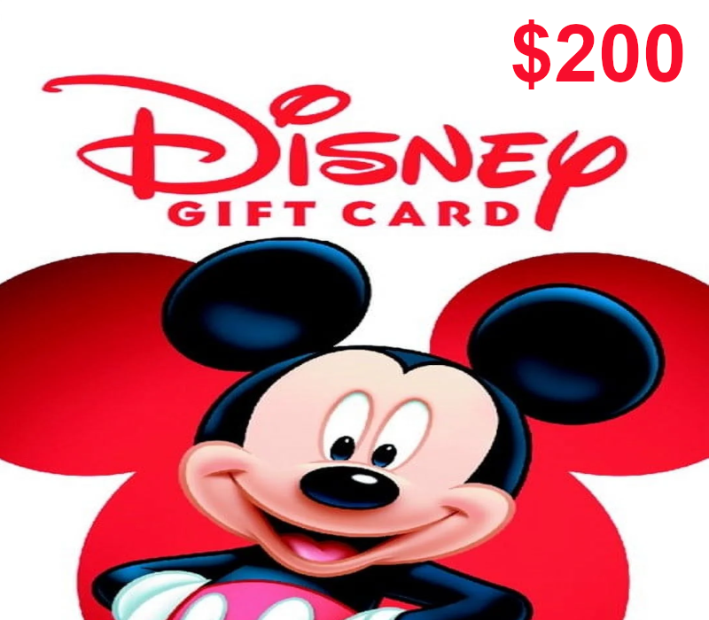 Disney USD 200 Gift Card