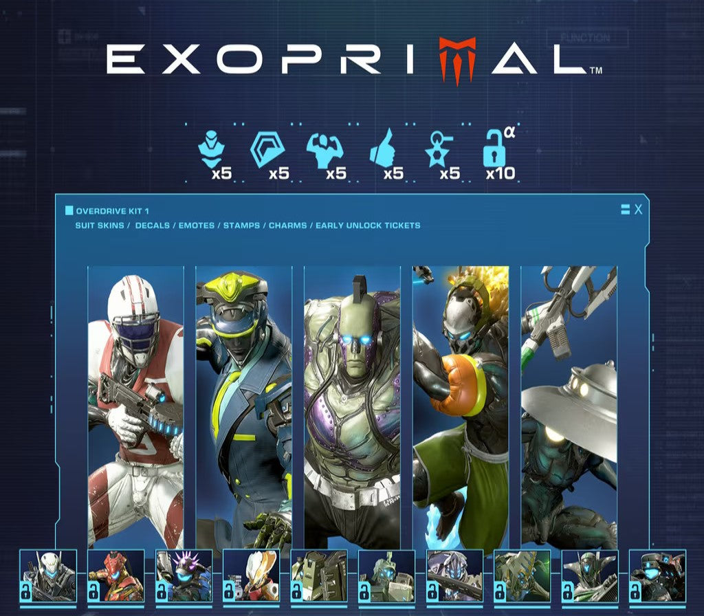 Exoprimal - Overdrive Kit 1 DLC Bundle