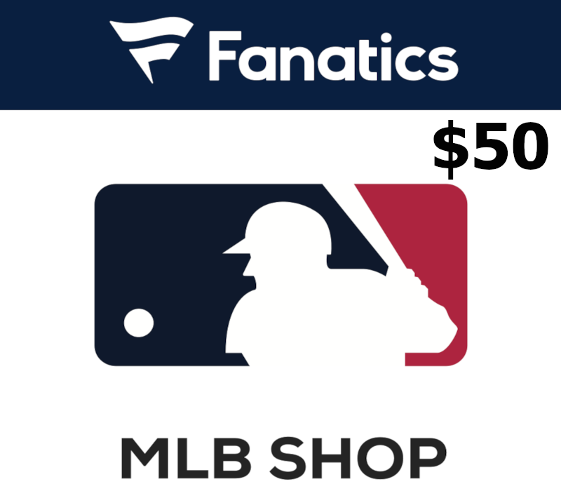 Fanatics MLBShop.com $50 Gift Card