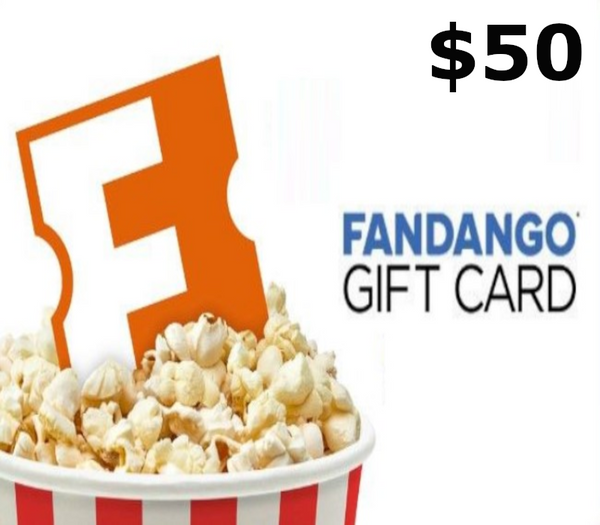 Fandango $50 Gift Card