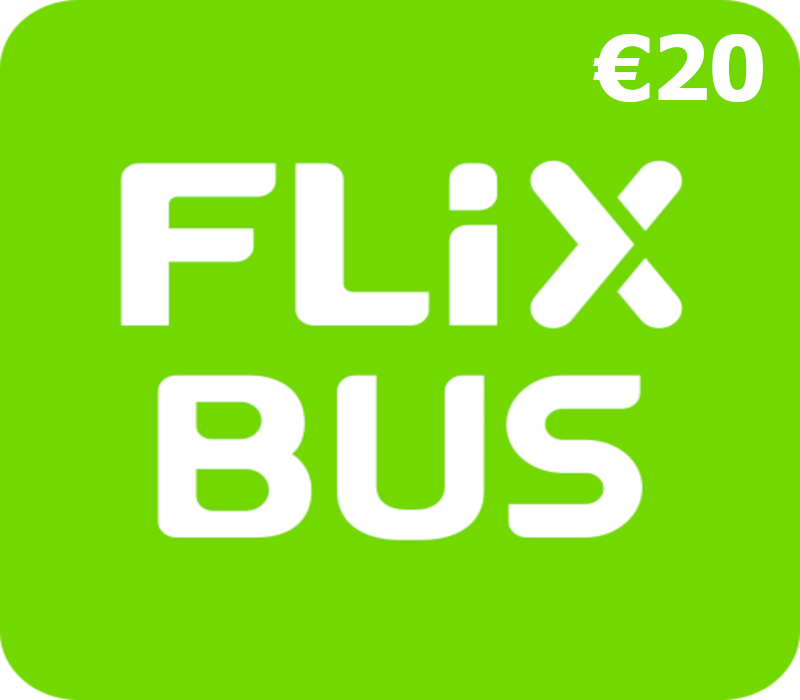 Flixbus EUR 20 Gift Card DE