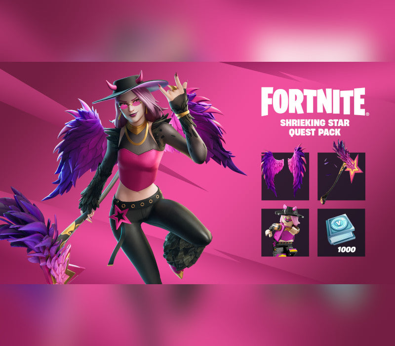 Fortnite - Shrieking Star Quest Pack DLC UK XBOX One /
