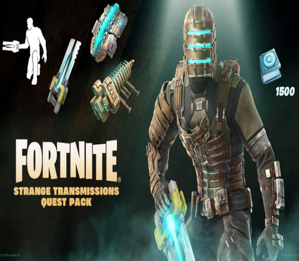 Fortnite - Strange Transmissions Quest Pack + 1,500 V-Bucks Challenge DLC US XBOX One /