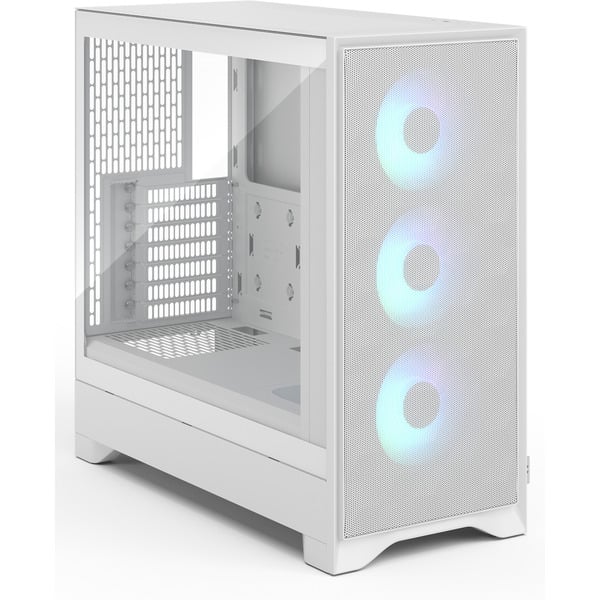 Fractal Design Pop 2 Air White TG RGB, Tower-Gehäuse - Fractal Design - vue 3