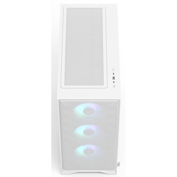 Fractal Design Pop 2 Air White TG RGB, Tower-Gehäuse - Fractal Design - vue 5