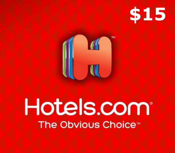 Hotels.com $15 Gift Card