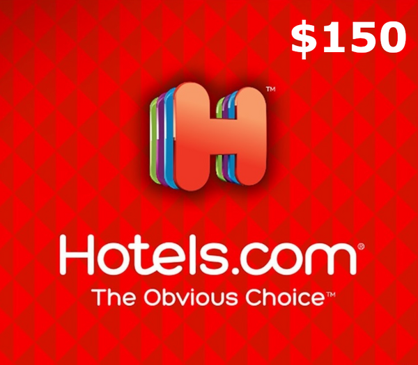 Hotels.com $150 Gift Card