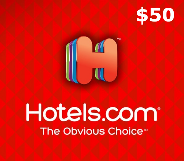 Hotels.com $50 Gift Card