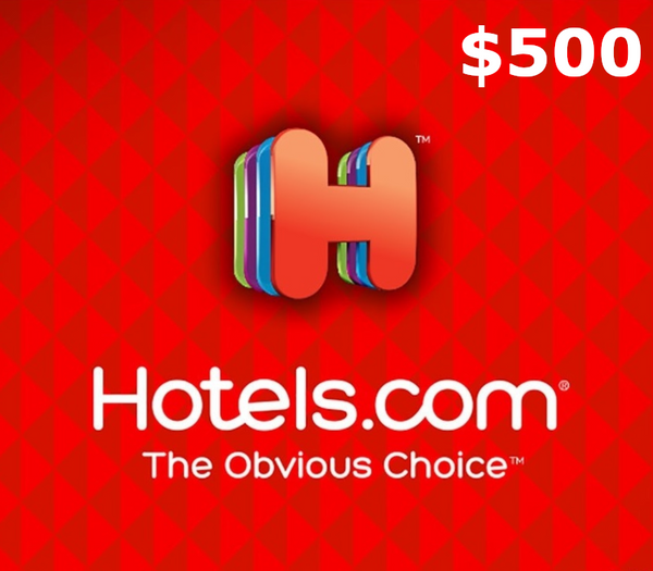 Hotels.com $500 Gift Card