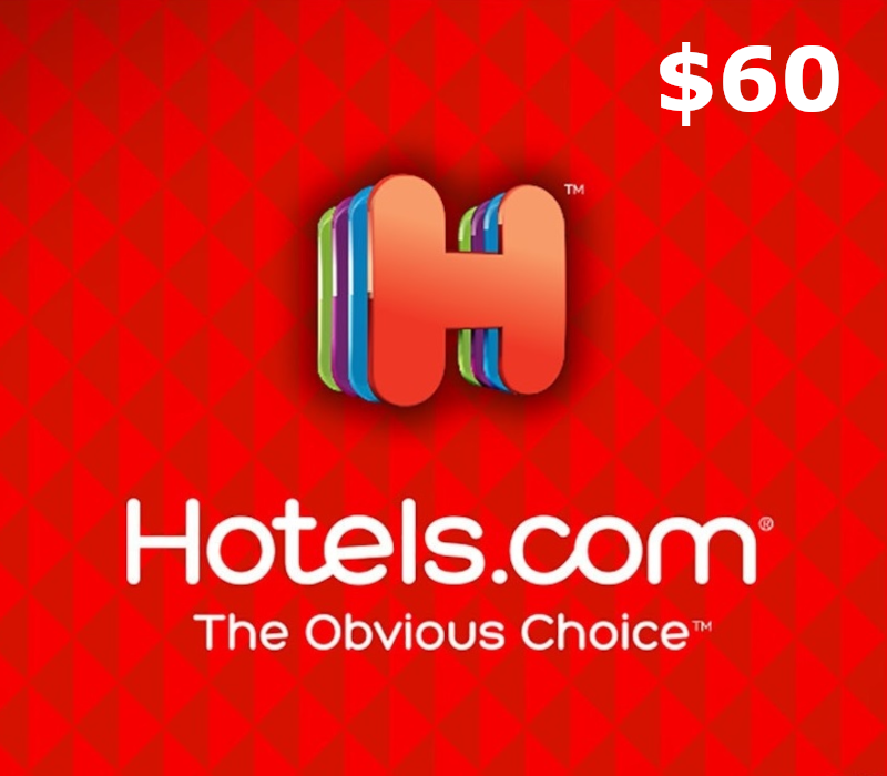 Hotels.com $60 Gift Card