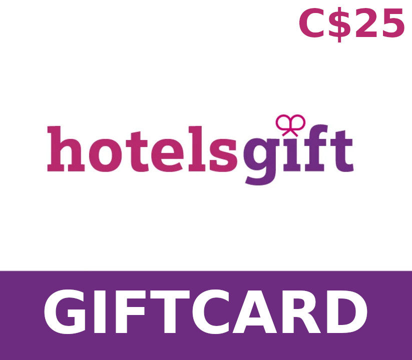 HotelsGift C$25 Gift Card CA