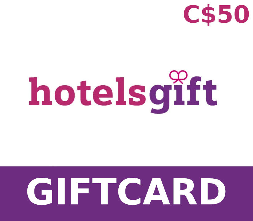 HotelsGift C$50 Gift Card CA