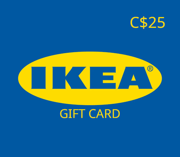 IKEA CAD 25 Gift Card CA