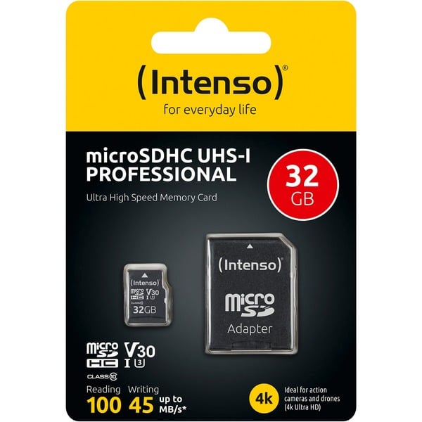 Intenso 32 GB microSDHC, Speicherkarte - Intenso - vue 4